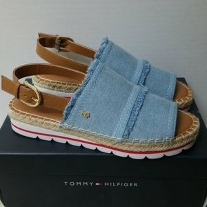 Tommy Hilfiger Sling Back Espadrille Sandal